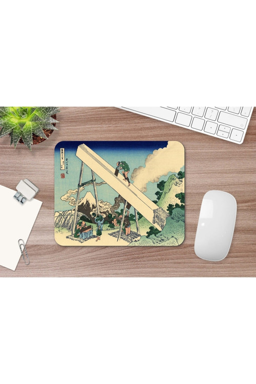 Hokusai The Fuji From The Mountains Of Totomi 17 X 21 Cm Mouse Pad