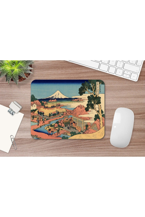 Hokusai Katakura In The Suruga Province 17 X 21 Cm Mouse Pad