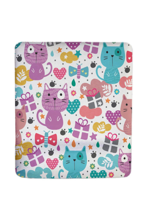 Kediler Bilek Destekli Mouse Pad