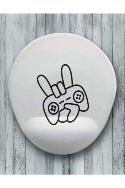 Game Oval Bilek Destekli Mouse Pad