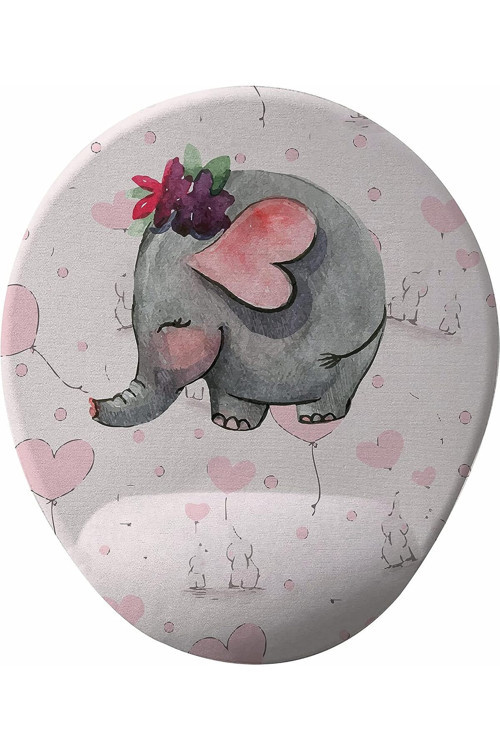 ped GameBoss Fil Desenli Bilek Destekli Tasarım Mouse Pad Modern Tek Ebat