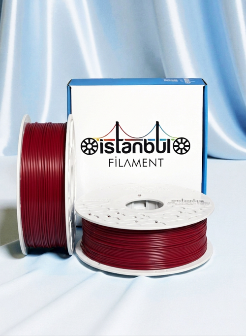 ABS Kırmızı 3D Baskı İçin Mühendislik Filament ABS 1 Kg Ø 1,75mm ± 0,05 Mm