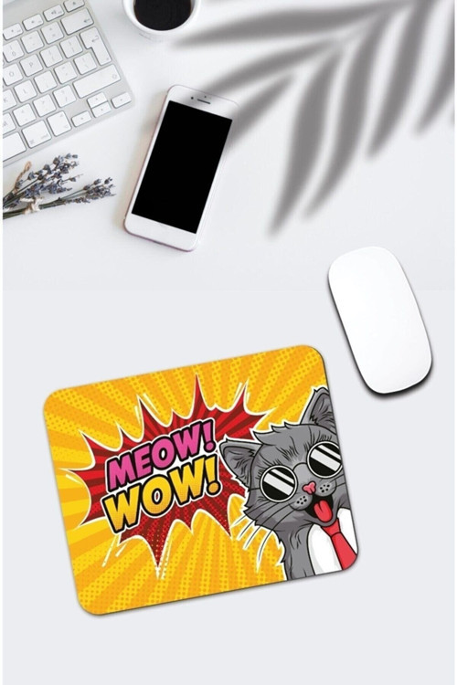 Kedi Desenli Mouse Pad Modelleri 3