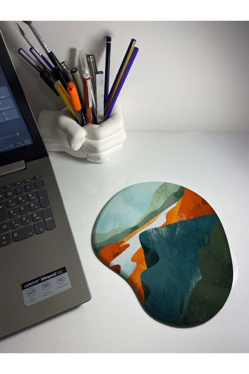 Illustrrator Çizim 2321 Bilek Destekli Mouse Pad