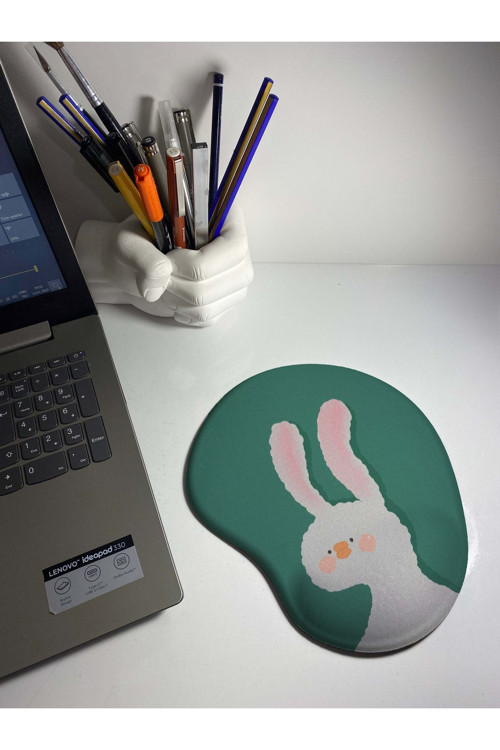 Tavşan Bilek Destekli Mouse Pad