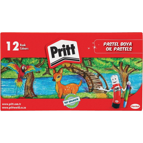 Pastel Boya 12 Renk Karton Kutu 1048061 1900 0644