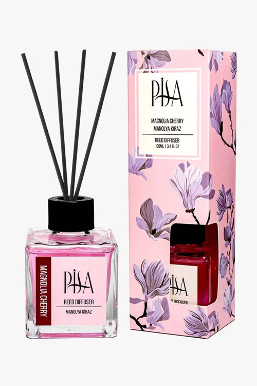 PİSA Manolya Kiraz Çubuklu Oda Kokusu Magnolia Cherry Reed Diffuser 100ml