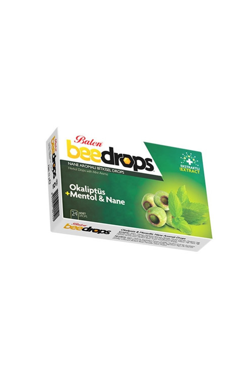 Beedrops Okaliptüs+Mentol-Nane Aromalı Drops
