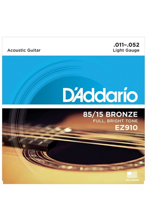 Ez910 Akustik Gitar Tel Seti