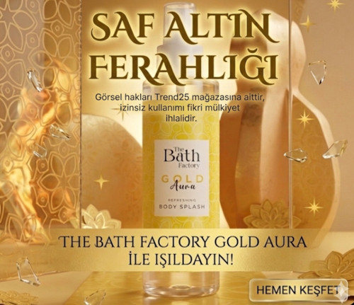 Vücut Spreyi (Gold ) Aura 200 ml