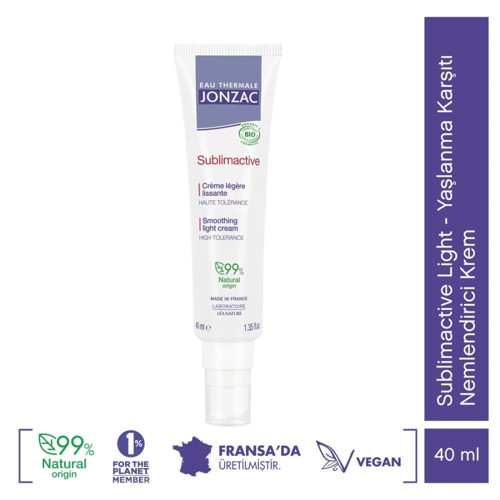 Eau Thermale Jonzac Sublimaktif Light Yaşlanma Karşıtı Nemlendirici Krem 40ml