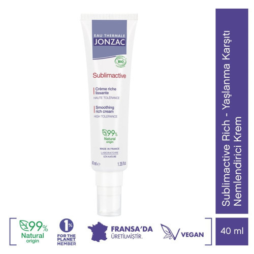 Eau Thermale Jonzac Sublimaktif Rich Yaşlanma Karşıtı Nemlendirici Krem 40ml