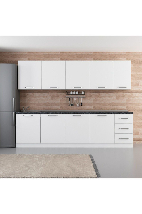 285 Cm Mutfak Dolabı Beyaz 285-B2