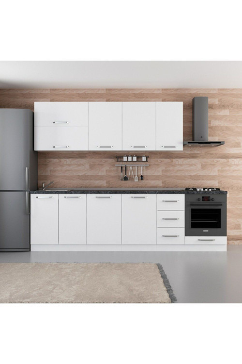 280 Cm Mutfak Dolabı Beyaz 280-B6