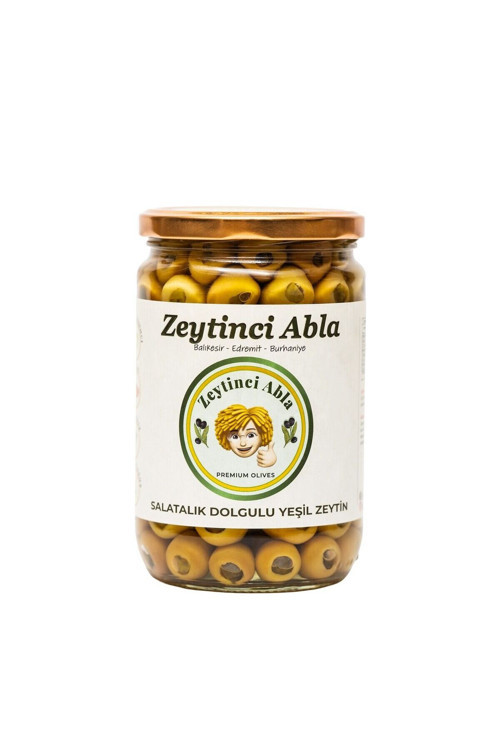 Salatalıklı Dolgulu Zeytin - Doğal & Katkısız 660 gr