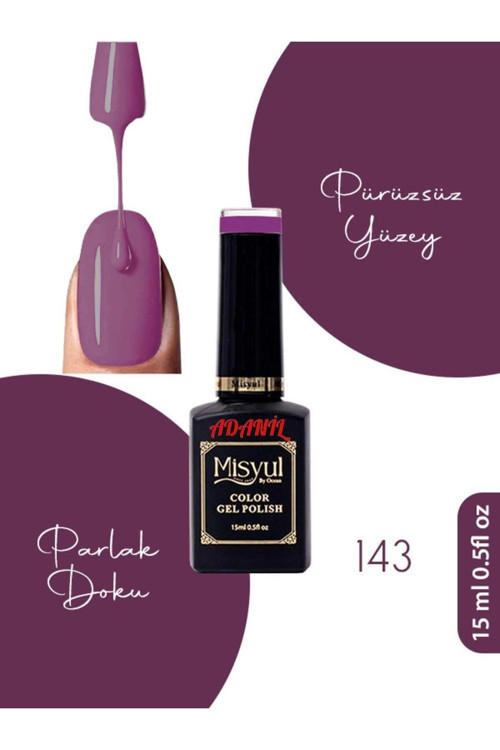 15 ml Misyul Profesyonel Kalıcı Oje Mis-143