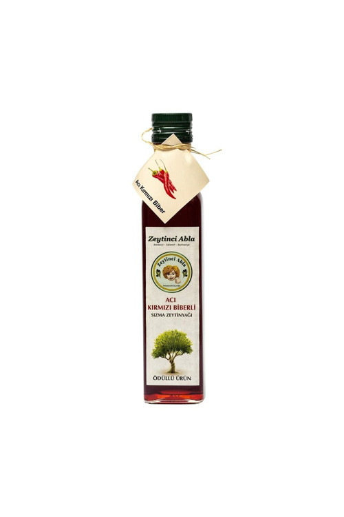 Çeşnili Sızma Zeytinyağı - Acı Kırmızı Biberli 250 ml