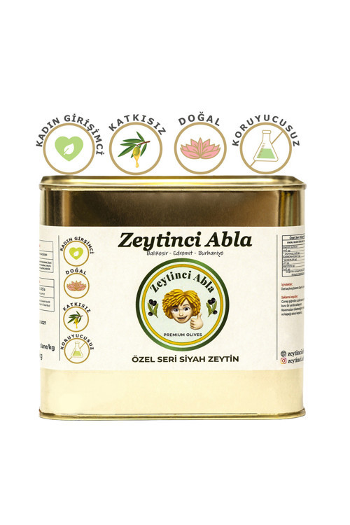 Siyah Zeytin Premium Doğal Özel Seri 2 kg