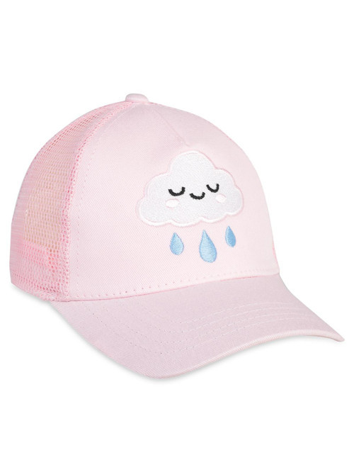 Cloud 2-5 Yaş Çocuk Kız Kep Şapka - Pembe