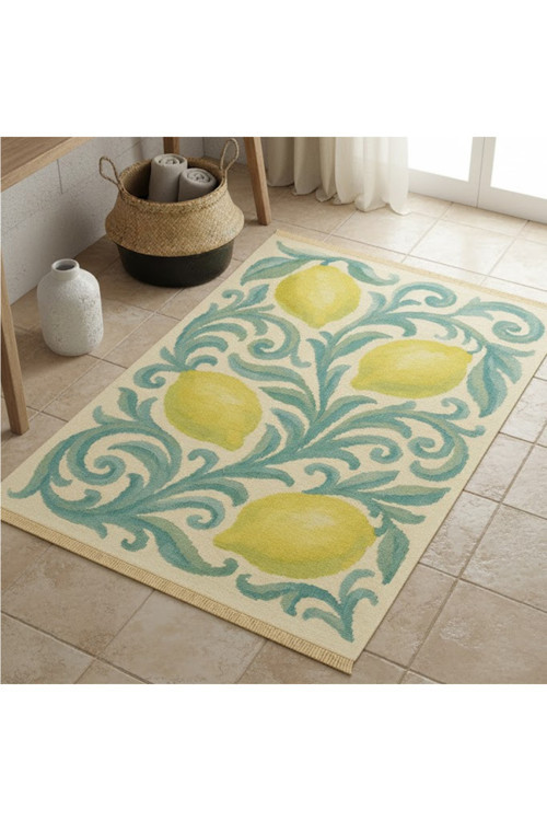 Lemon Baskılı Dokuma Taban Halı 251 Yng