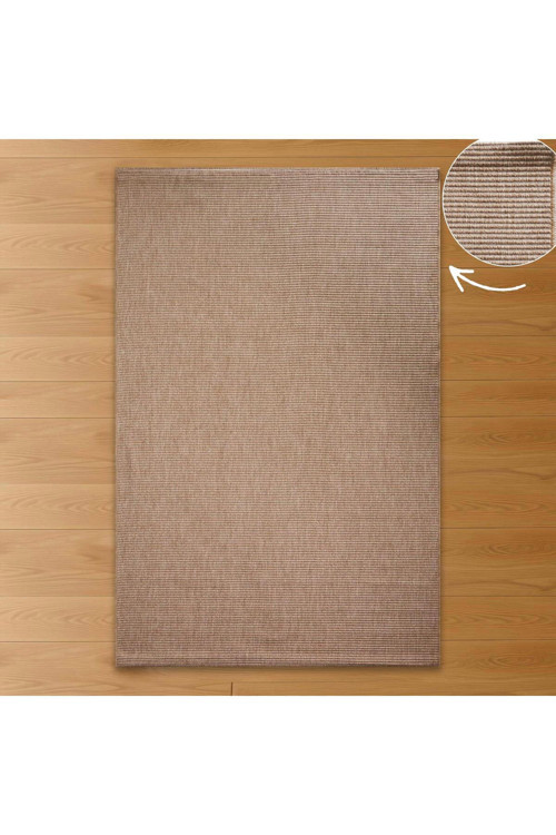 Naturel Renk Modern Sisal Halı 3935V Naturel