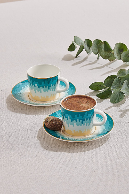 Okyanus Porselen Espresso Fincanı Seti 2