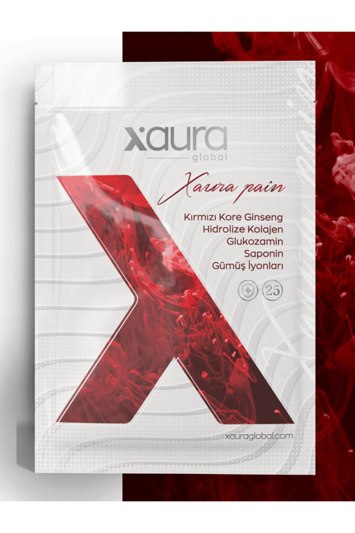 Xaura Global X-Pain 25’li Transdermal Bant – Ağrı Giderici Kolajen & Ginseng Takviyesi