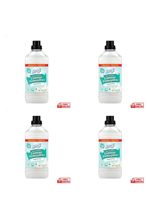 4 ADET Sensitive Konsantre Yumuşatıcı 4 ADET 1500 ml