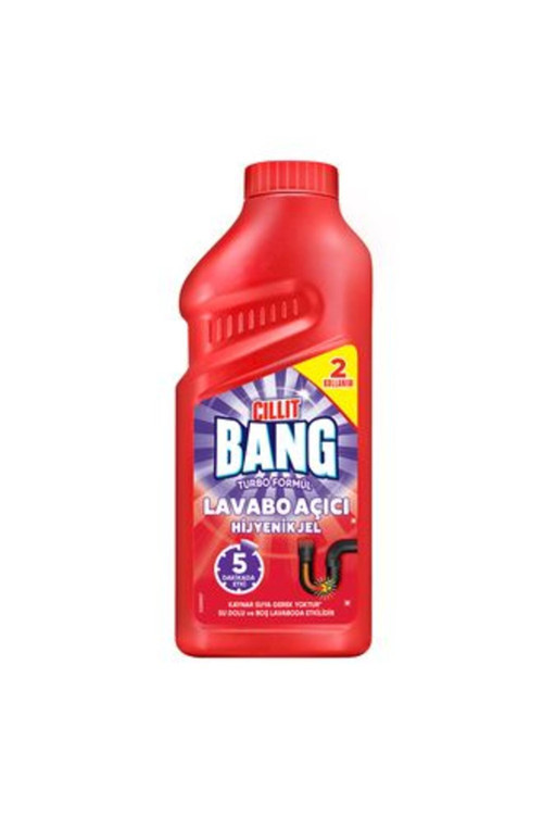5 Adet Hijyenik Jel Lavabo Açıcı Duo 500 Ml