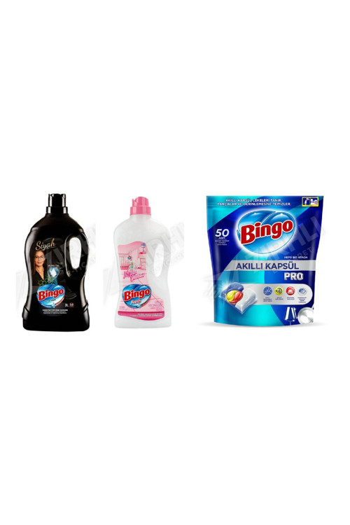 Siyahlar 3 Lt + Yüzey Tem. Fresh 2.5 Lt +Tablet 50'Li 3'Lü Set