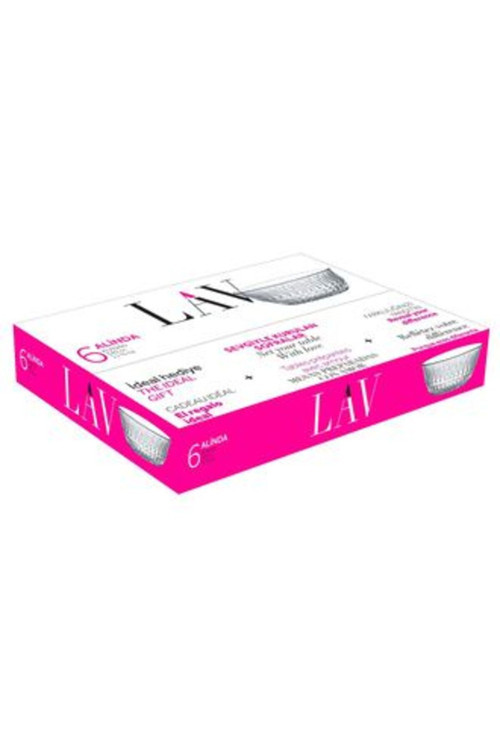 1 Adet Alinda 6'Lı Kase 345 Cc
