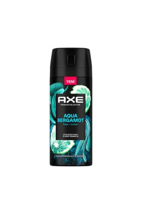 1 Adet Erkek Sprey Deodorant Aqua Bergamot 150 Ml