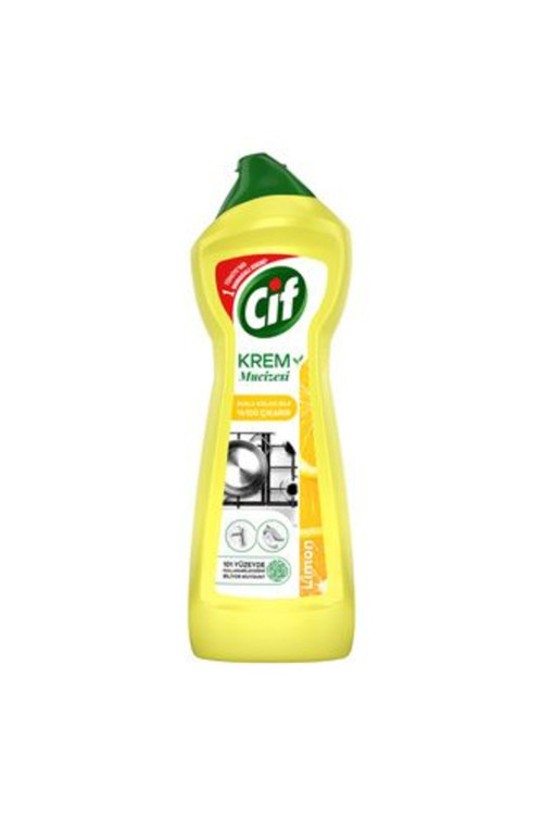 3 Adet Krem Yeni Nesil Yüzey Temizleyici Limon 750 Ml