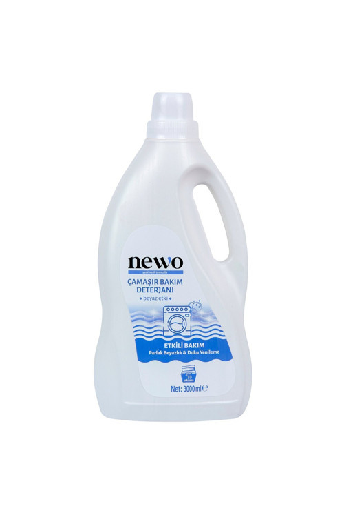 Sıvı Çamaşır Bakım Deterjanı Beyaz 3L 4 Adet