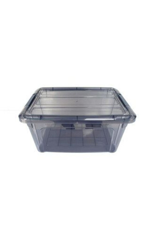 3 Adet Kilitli Saklama Kabı 14 X 29 X 19 Cm 5.7 Litre