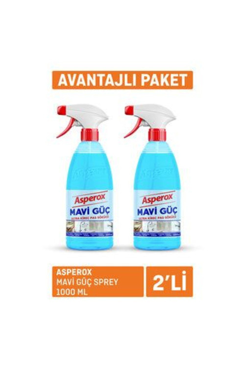 3 Adet Mavi Güç Sprey 2 X 1L