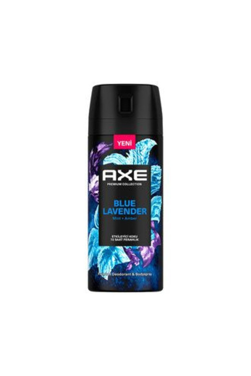 2 Adet Erkek Sprey Deodorant Blue Lavender 150 Ml