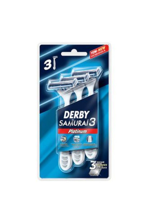 6 Adet Samurai Platınum 3 Blister 3'Lü