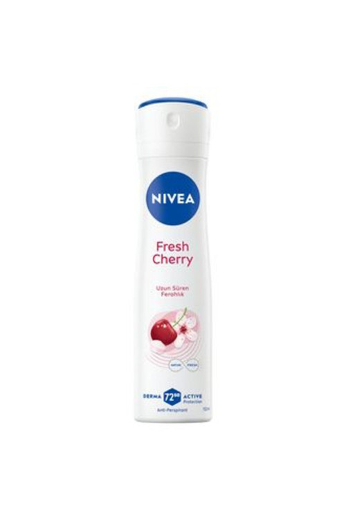 5 Adet Kadın Sprey Deodorant Fresh Cherry 150 Ml
