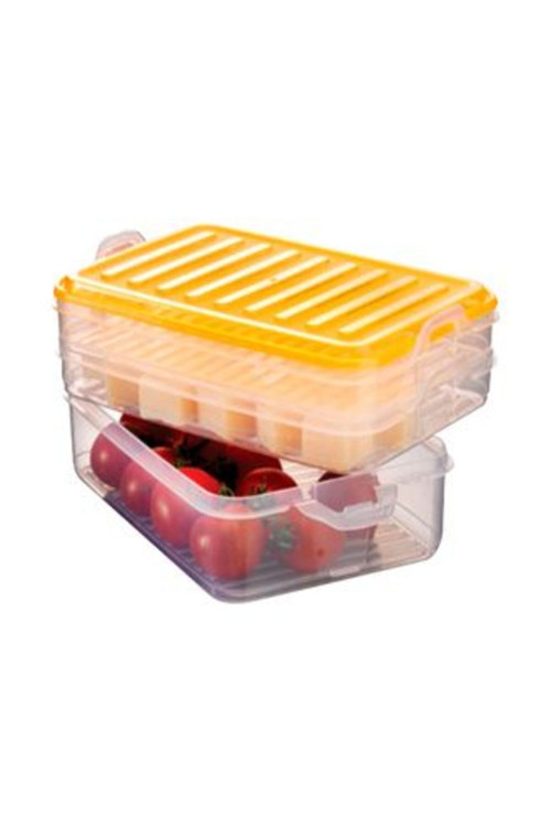 5 Adet Easy-Click Saklama Kabı 230 X 155 X 120 Mm