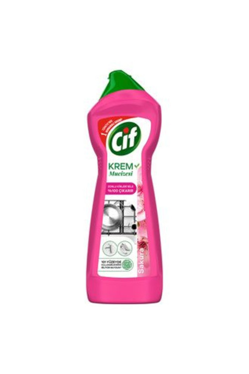 4 Adet Krem Mucizesi Sakura Parfümlü Yüzey Temizleyici 750 Ml