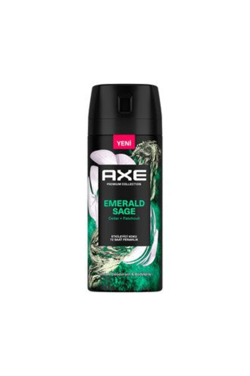2 Adet Erkek Sprey Deodorant Emerald Sage 150 Ml