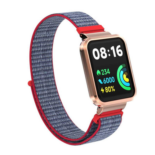 Redmi Watch 2 Lite Uyumlu KRD-61 Hasır MKST Kordon-NO17