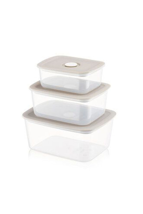 6 Adet Olux Line Saklama Kabı Set (450 Ml - 950 Ml - 1800 Ml)