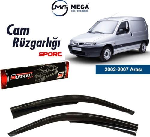 Citroen Berlingo 2002-2007 Arası Mugen Tip Cam Rüzgarlık
