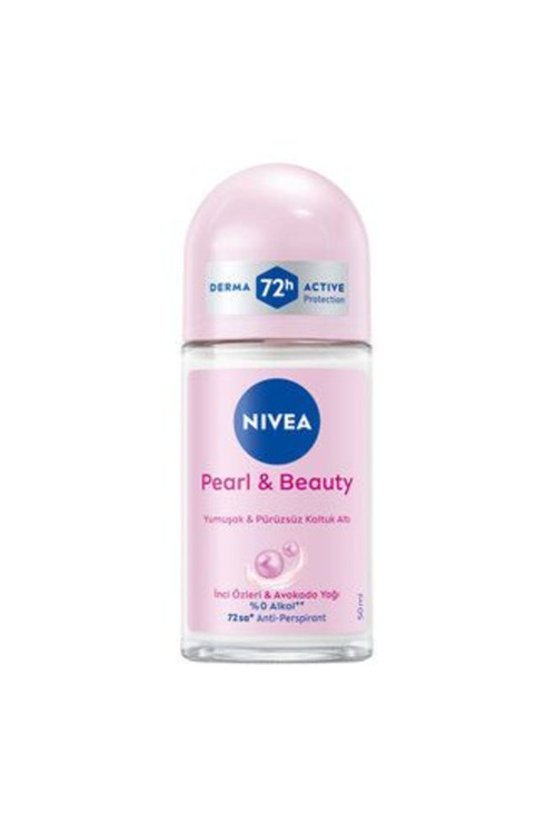 2 Adet Kadın Roll-On Deodorant Pearl & Beauty 72 Saat Anti-Perspirant 50 Ml