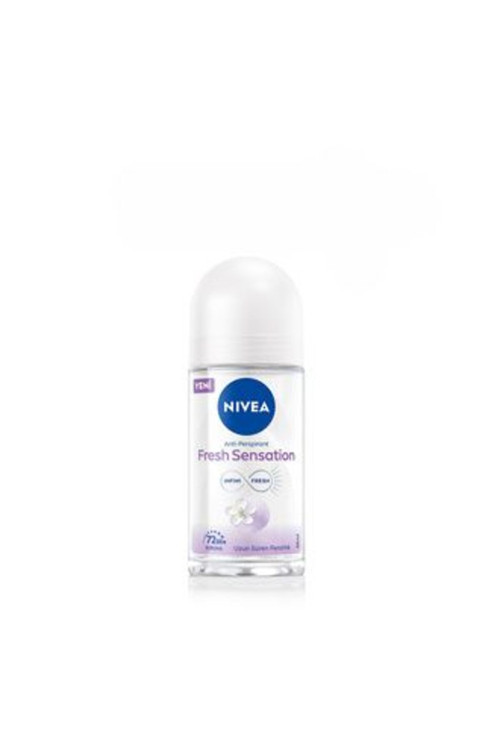 5 Adet Fresh Sensation Kadın Roll On Deodorant, 72 Saat Anti-Perspirant Koruma, 50Ml