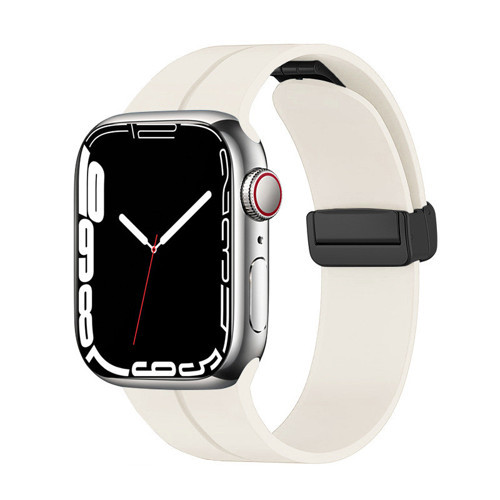 Watch 7 45mm Uyumlu KRD-84 Uyumlu MKST Kordon-Soft White