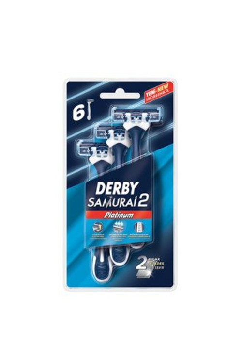 2 Adet Samurai Platinum 2 Blister 6'Lı