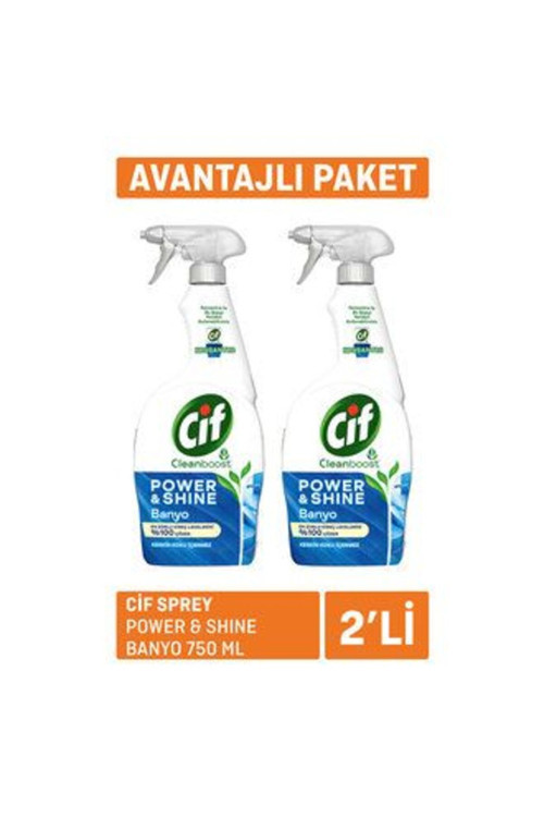 3 Adet Sprey Power & Shine Banyo 2 X 750 Ml